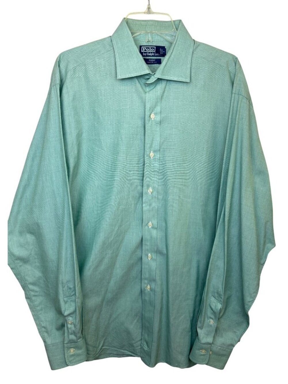Polo Ralph Lauren Men's XL Sage Green Shirt Regent Classic Fit Long Sleeve
